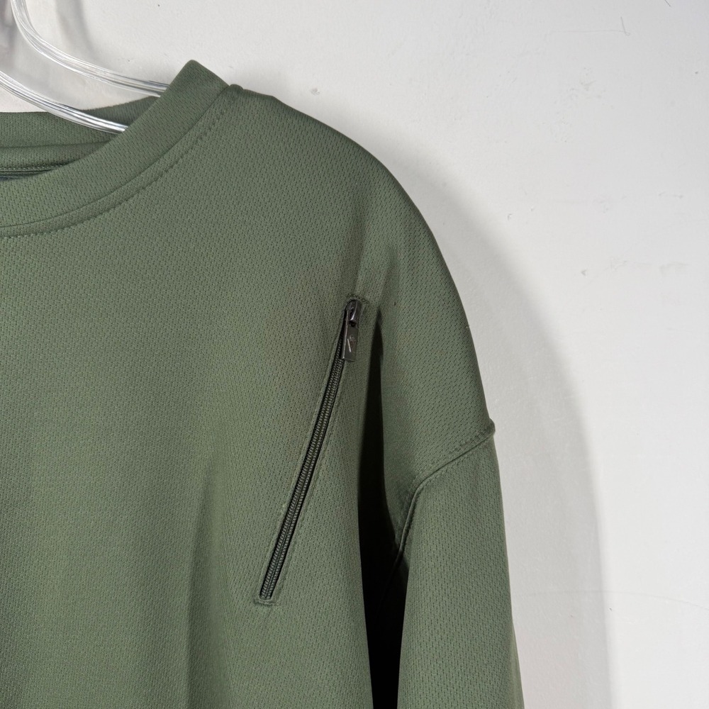 Scottevest‎ Mens High IQ TEC Performance Long Sleeve T Shirt 3 Pocket Green Sz L - Picture 5 of 16